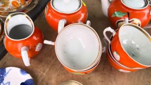 ПРИЕХАЛИ РАНО НА БЛОШИНЫЙ РЫНОК В ИЗМАЙЛОВО.