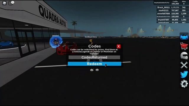 ALL *3 SUPER OP* MONEY CODES IN VEHICLE LEGENDS ROBLOX смотреть онлайн