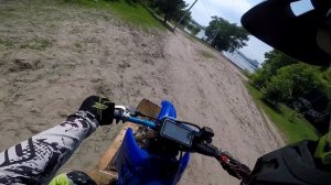 Максимальная скорость мотоцикла Yamaha wr250f на воде