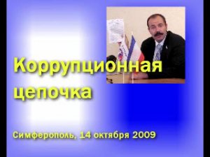 Коррупционная цепочка