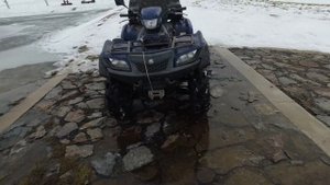 Suzuki King Quad 750 AXi on 27'' MAXXIS ZILLA