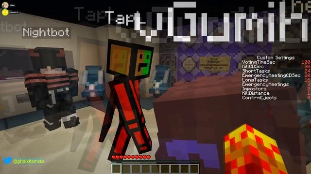 Among Us in Minecraft (Polus) смотреть онлайн