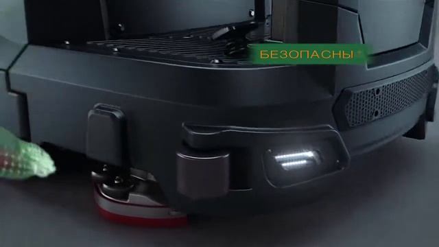 Поломоечная машина с сиденьем для оператора MERKATOR M110 - поломоечные райдеры Меркатор - КИИТ смотреть онлайн