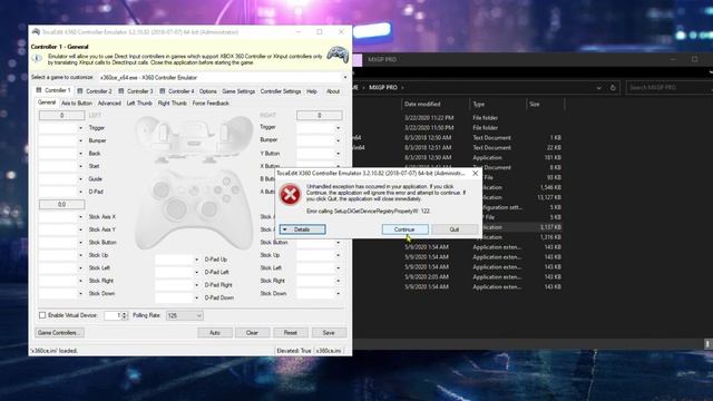 how to fix usb gamepad not detected x360ce error calling setupdigetdeviceregistryproperty 122 смотреть онлайн