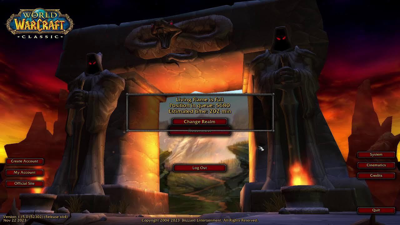 World of Warcraft Classic SOD ,Living Flame сервер Европа.Качаем лока