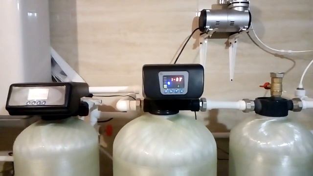 Комплексная система очистки воды от железа, запаха, солей жесткости смотреть онлайн