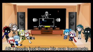 (Old) Sans AUS React to Bad Time Trio (Requested)