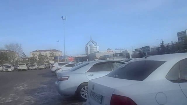 Караганда | в буран от облздрава к ЦУМу мимо БЦ Казахстан