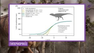 Быстрый рост Хищных Динозавров. Как Тероподы росли?