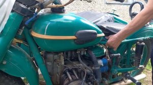 Проверяем стартер на мотоцикле Урал