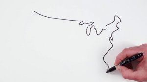 How to Draw USA Map Easy | Country Maps Drawing