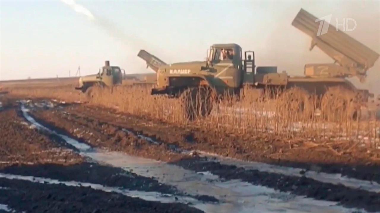 Российская армия освободила поселок Артемовское в Донецкой народной республике