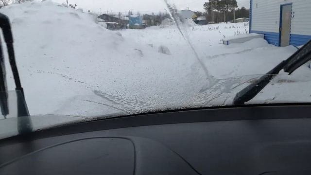 Работа форсунок омывателя