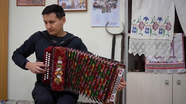 Чувашские песни под гармонь. МӖН ҪИТМЕСТ-ШИ ПИРӖН ПУРНӐҪРА. Чувашская народная песня на гармошке.