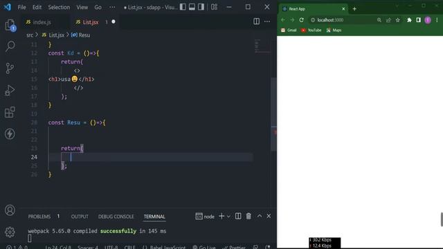 Conditional (ternary) operator in ReactJs || ReactJS Tutorial for Beginners in 2022