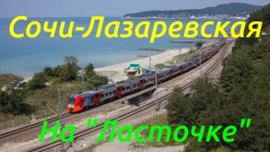 На "Ласточке» от Сочи до Лазаревской