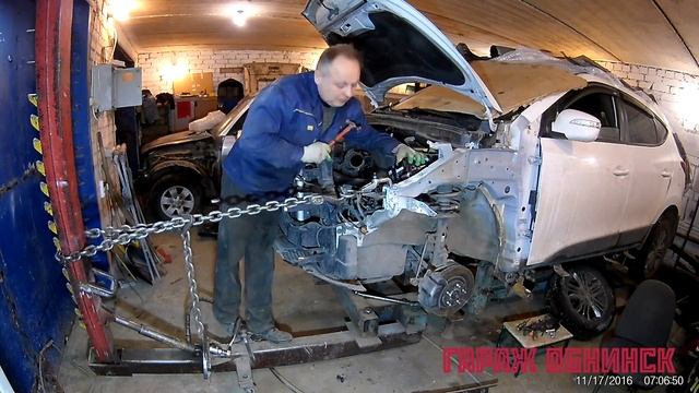 #11 [Hyundai ix35] Кузовной ремонт. Body Repair. смотреть онлайн