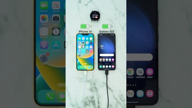 Samsung Galaxy S23 vs iPhone 14 Charging Test!??