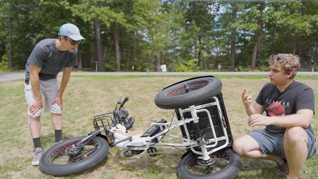 We Didn't Think THIS Would Happen | Addmotor M340 E-Trike смотреть онлайн