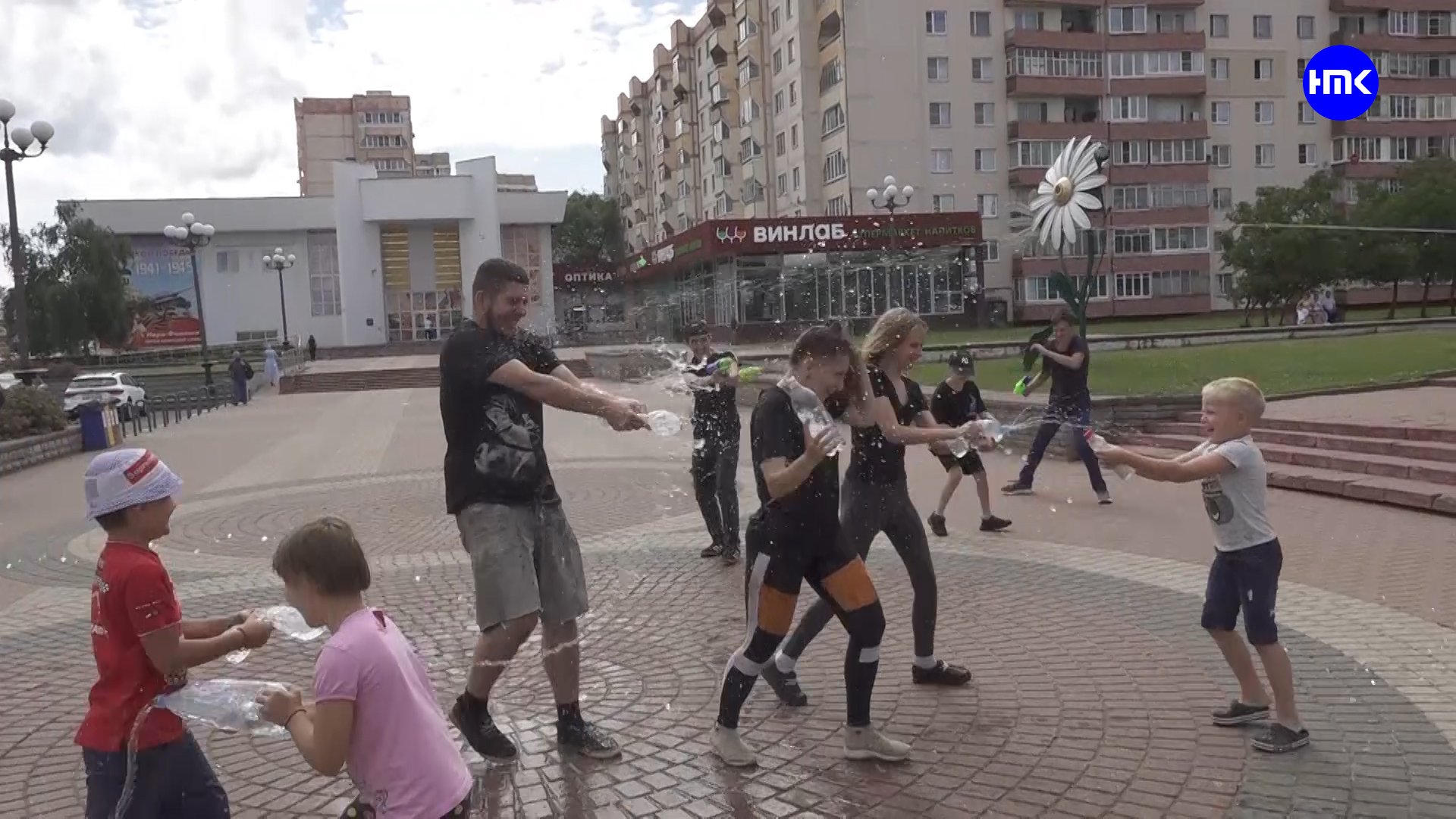 Водная битва  в Наро-Фоминске