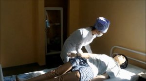 Смена постельного белья тяжелобольному (в условиях симуляционного центра Амурской ГМА)
