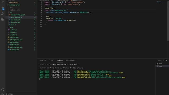 NestJS Tutorial #1 - Overview, installation and starting real project