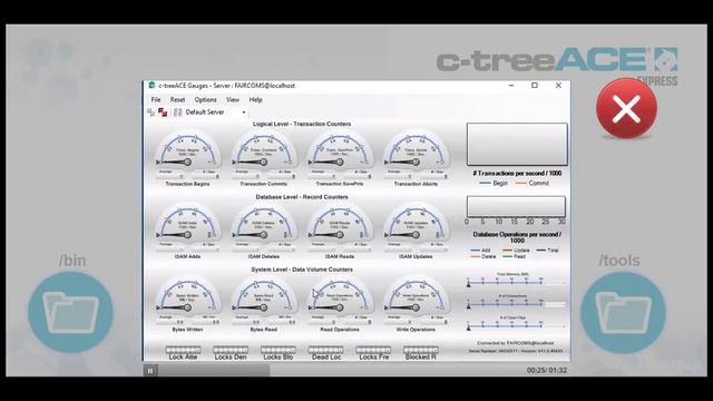 FairCom DB Express SQL + NoSQL Database Training