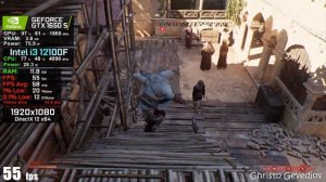 Assassins Creed Mirage on GTX 1650 Super | 1080p - High Settings | i3 12100F