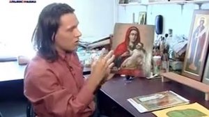 Мастер класс по иконописи. Отрывок. 1 Бизнес канал. 2009 год.