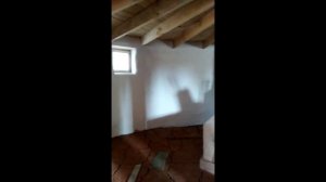 Круглый дом из мешков (продолжение).