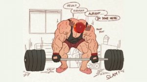 Better view - Muscle growth comic