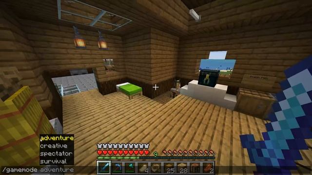 How to Change Minecraft from Survival to Creative using Commands Java Edition PC 1.16 смотреть онлайн