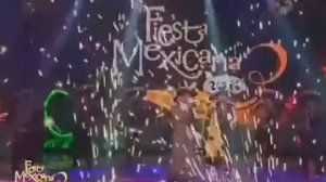 Sandra Echeverría canta Amanecí Entre Tus Brazos  - Fiesta Mexicana 2011
