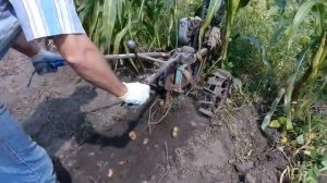 Мой самодельный мотоблок.