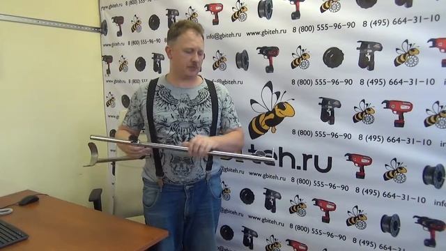 Костыль для вязального пистолета. Как правильно вязать арматуру без вреда для спины? смотреть онлайн