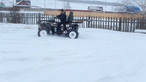 Самодельный квадроцикл с двигателем TOYOTA