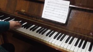 Разучиваем на ф-но: Сейксас Менуэт(Красивые пьесы для начинающих)