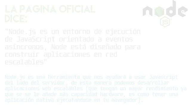 ¿QUÉ ES NODE.JS & NPM?¿WHAT IS NODE.JS? RESUMIDO - SERVICIOS DIGITALES MILÁN