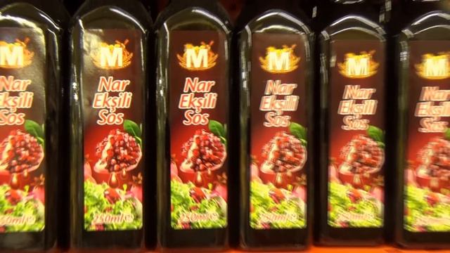 Идем в турецкий магазин Мигрос.Как выглядят продукты и пишутся на турецком. смотреть онлайн