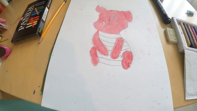 как нарисовать Пятачка из Вини Пуха урок рисования от 3 лет смотреть онлайн