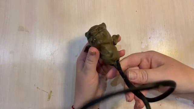 ЗАПЕКАЕМАЯ ПОЛИМЕРНАЯ ГЛИНА ЦЕРНИТ С ДОБАВЛЕНИЕМ МАСЛЯНЫХ КРАСОК