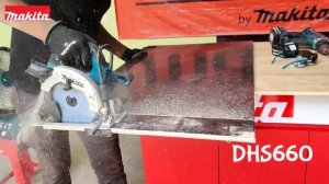 Demo Makita DHS660 - Cordless Circular Saw 165mm
