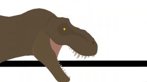 stick figure test #6 // animation test // dinosaur battle // stick nodes pro animation