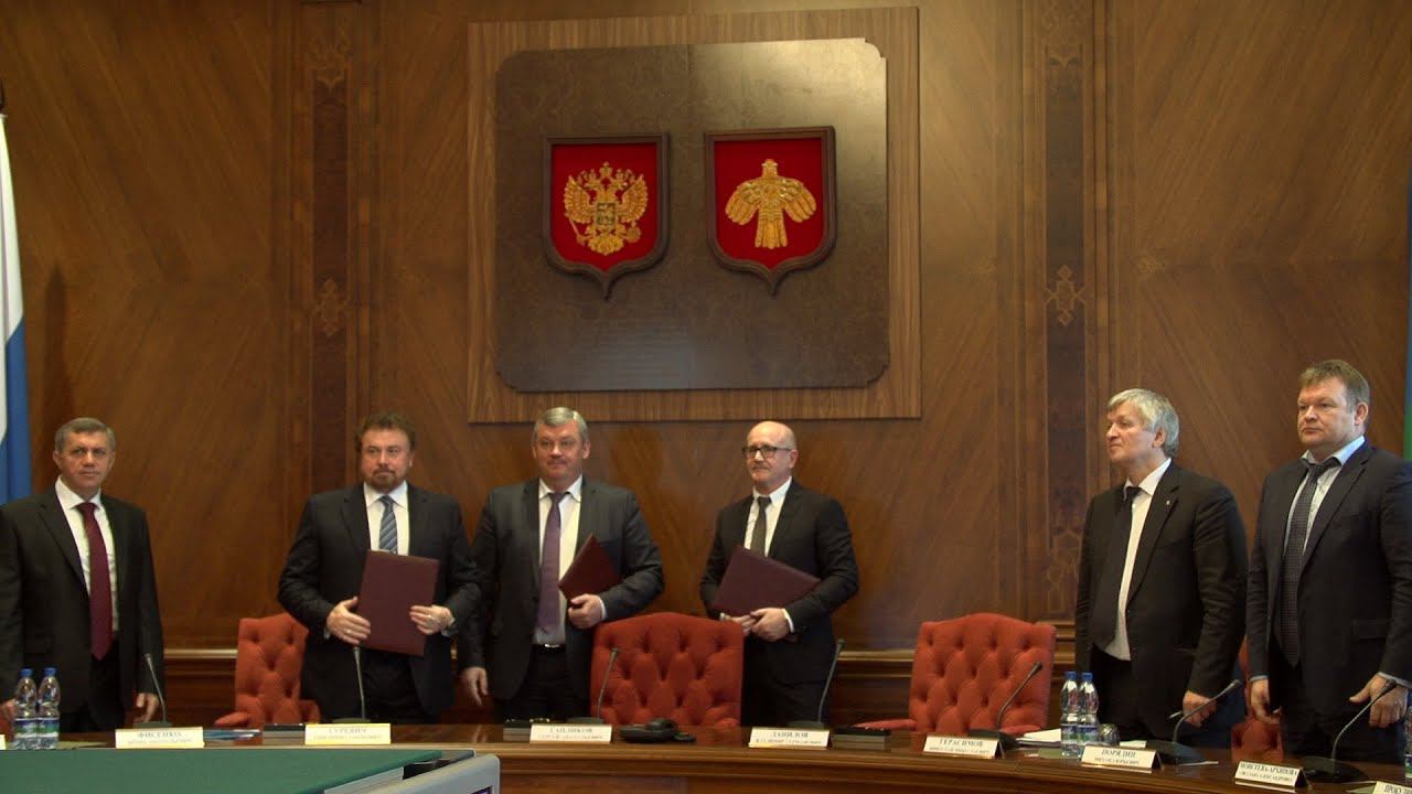 Подписание соглашения о сотрудничестве с компанией «Нобель Ойл» и коммерческим банком «РУБЛЕВ» смотреть онлайн