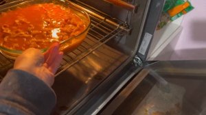 Макароны с курочкой в духовке