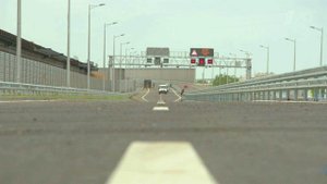 По самому длинному в России и Европе мосту через К...ский пролив первой пройдет строительная техника