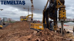 устройство буронабивные сваи бнс - устройство Стены в грунте