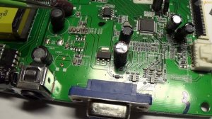 Ремонт монитора LG FLATRON W1943C PF. Не включается