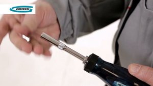 Отвертка реверсивная с удлинителем 12 в 1 GROSS, арт. 11603