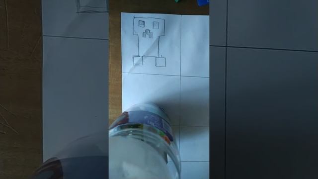 Как нарисовать крипера из майнкрафта смотреть онлайн